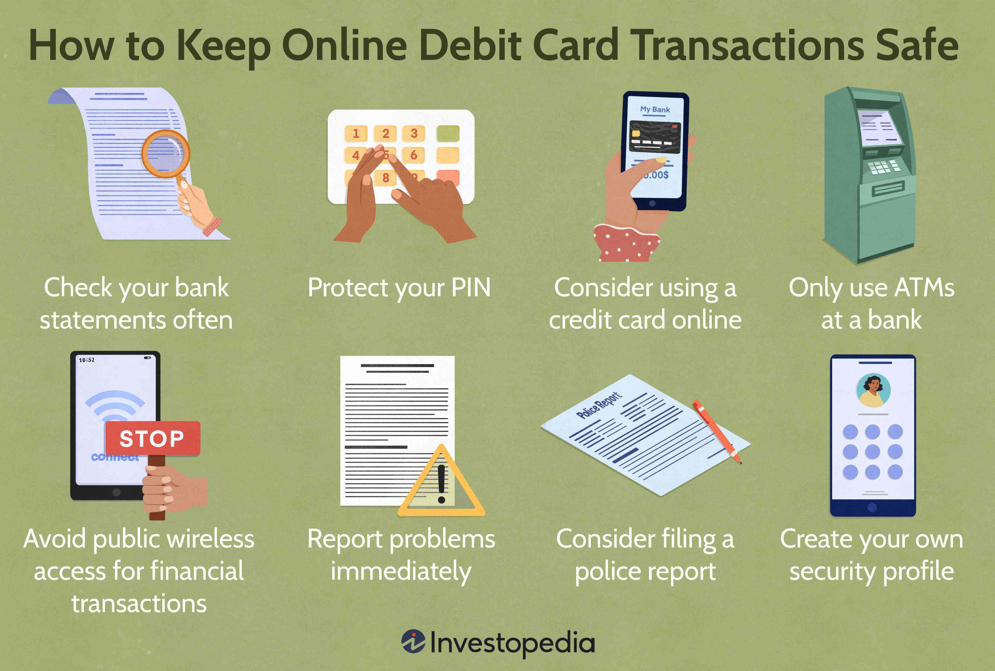 How to Keep Online Debit Card Transactions Safe